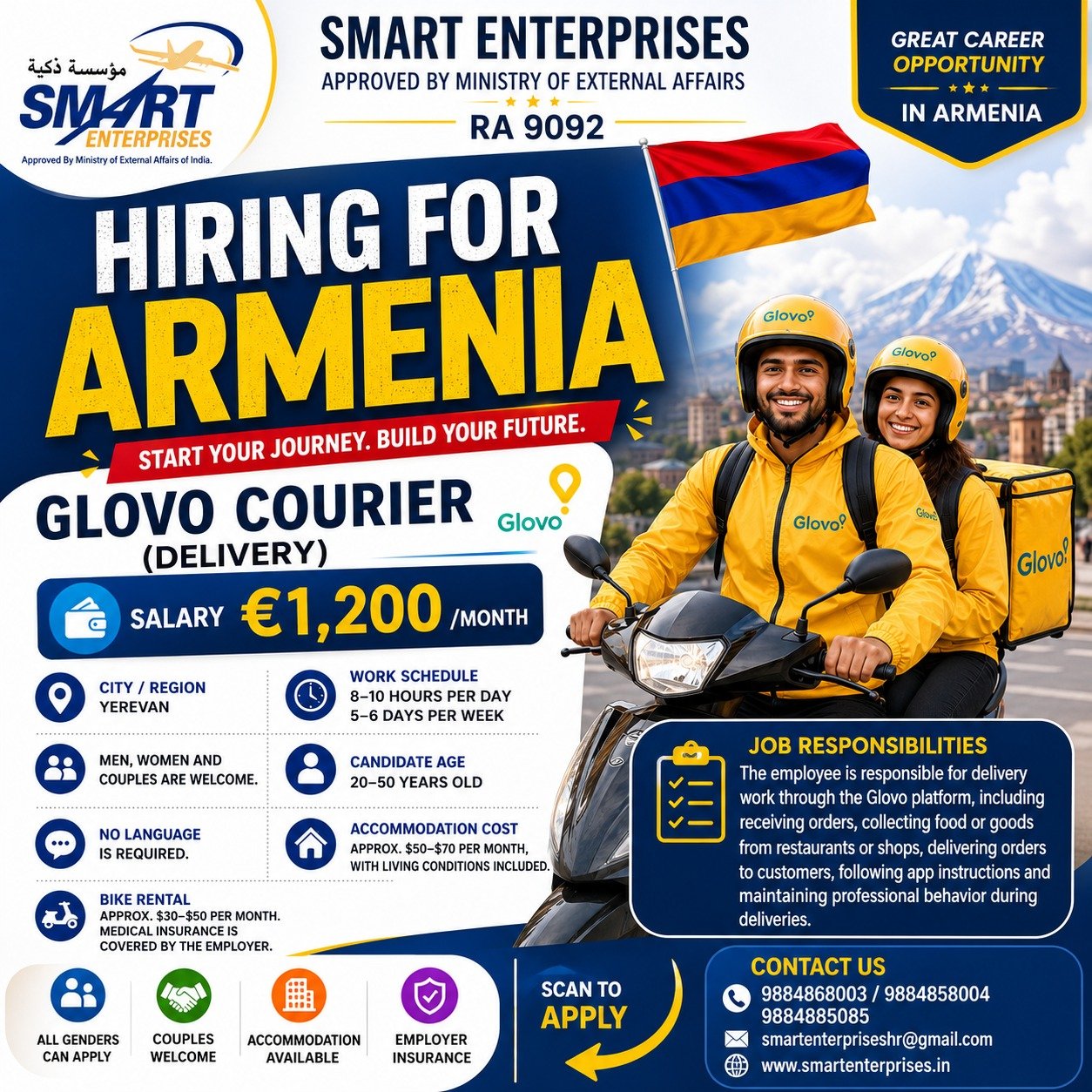 Armenia — Glovo Courier
