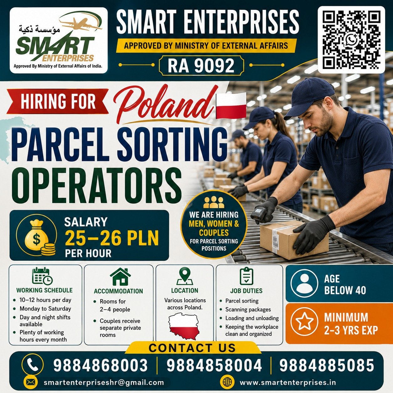 Poland — Parcel Sorting Operators
