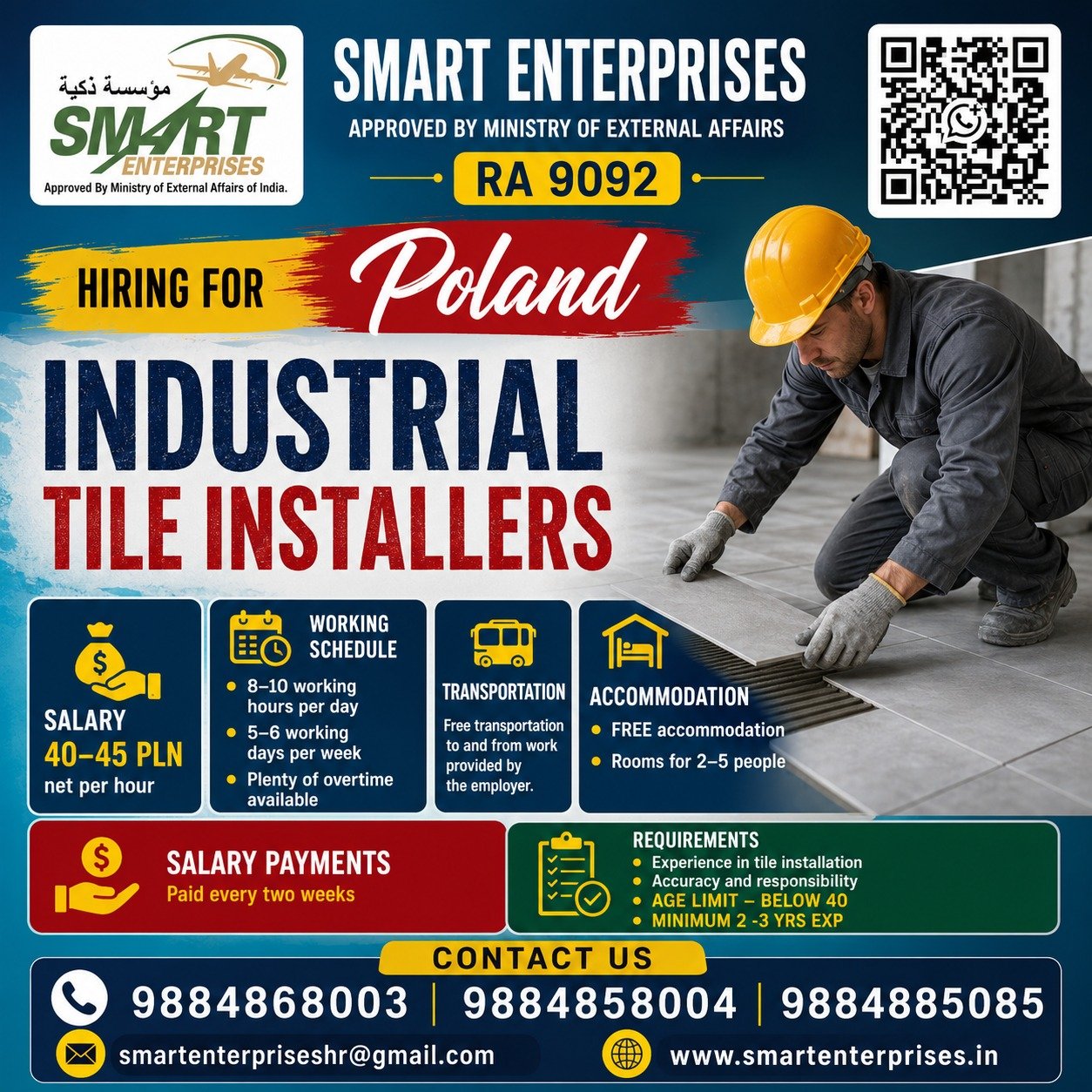 Poland — Industrial Tile Installers
